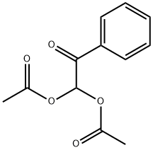 二酢酸フェナシリデン 化学構造式