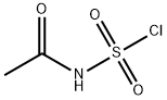 1-[(chlorosulfonyl)amino]ethan-1-one, 50881-23-7, 结构式