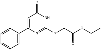 50892-50-7 (6-Oxo-4-phenyl-1,6-dihydro-pyrimidin-2-ylsulfanyl)-acetic acid ethyl ester