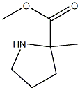 methyl 2-methylpyrrolidine-2-carboxylate Structure