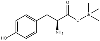 L-Tyrosine, trimethylsilyl ester,5269-46-5,结构式