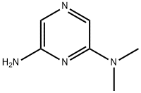 2-Amino-6-(dimethylamino)pyrazine 结构式