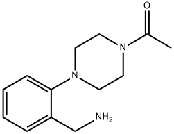 540753-17-1 1-{4-[2-(aminomethyl)phenyl]piperazin-1-yl}ethan-1-one