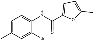 N-(2-bromo-4-methylphenyl)-5-methylfuran-2-carboxamide Structure