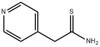 2-(吡啶-4-基)乙烷硫代酰胺,5451-38-7,结构式