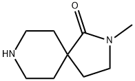2,8-Diazaspiro[4.5]decan-1-one, 2-Methyl- Structure