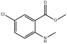 Methyl 5-chloro-2-(methylamino)benzoate Structure