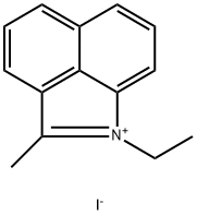 1-ethyl-2-methylbenzo[cd]indol-1-ium iodide Structure