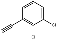 Benzene, 1,2-dichloro-3-ethynyl- Structure
