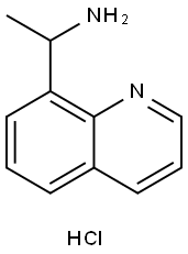 1-(QUINOLIN-8-YL)ETHAN-1-AMINE 2HCl Structure