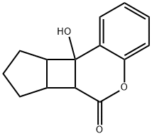 9b-hydroxy-6b,7,8,9,9a,9b-hexahydrocyclopenta[3,4]cyclobuta[1,2-c]chromen-6(6aH)-one|