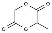 3-Methyl-1,4-dioxane-2,5-dione Struktur
