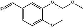 4-Methoxy-3-methoxymethoxy-benzaldehyde Struktur