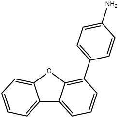 4-(dibenzo[b,d]furan-4-yl)aniline, 578027-21-1, 结构式
