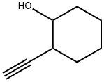 2-乙炔基环己醇,5877-41-8,结构式