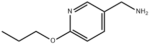 (6-丙氧基吡啶-3-基)甲胺,591771-83-4,结构式