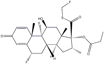 氟替卡松杂质,59860-80-9,结构式