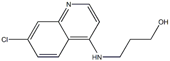 3-[(7-chloroquinolin-4-yl)amino]propan-1-ol|