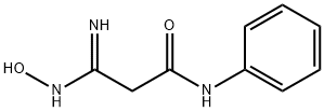 2-(N'-羟基甲脒基)-N-苯基乙酰胺,61239-31-4,结构式