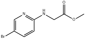 methyl 2-[(5-bromopyridin-2-yl)amino]acetate Structure