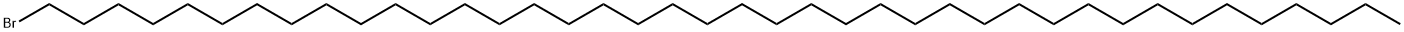 1-bromotetracontane Structure