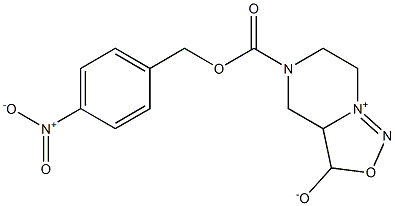 5-(((4-硝基苄基)氧)羰基)-3,3A,4,5,6,7-六氢-[1,2,3]噁二唑并[3,4-A]吡嗪-8-三甲酸鎓盐,623565-12-8,结构式
