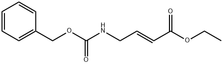 (2E)-4-[(苄氧羰基)氨基]-2-丁烯酸乙酯, 625457-45-6, 结构式
