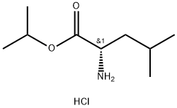 (S)-isopropyl 2-amino-4-methylpentanoate hydrochloride Struktur