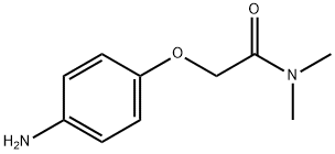 2-(4-AMINOPHENOXY)-N,N-DIMETHYLACETAMIDE Structure