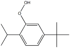 p-tert-Butylcumenehydroperoxide Structure