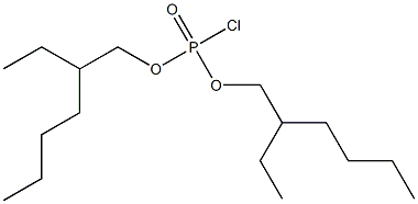 Phosphorochloridicacid,bis(2-ethylhexyl)ester