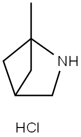 1-methyl-2-azabicyclo[2.1.1]hexane hydrochloride Structure