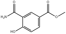 5-METHOXYCARBONYLSALICYLAMIDE,63874-38-4,结构式