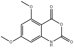 5,7-二甲氧基-2,4-二氢-1H-3,1-苯并噁嗪-2,4-二酮,63920-75-2,结构式