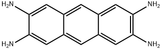 2,3,6,7-Anthracenetetramine 化学構造式