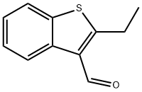2-ETHYL-3-BENZOTHIOPHENECARBOXALDEHYDE,64860-34-0,结构式
