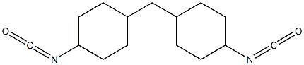 1-isocyanato-4-[(4-isocyanatocyclohexyl)methyl]cyclohexane Structure