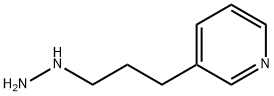 3-(3-hydrazinylpropyl)pyridine Structure