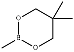 2,5,5-trimethyl-1,3,2-dioxaborinane Struktur
