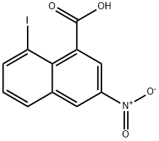 8-碘-3-硝基-1-萘甲酸,67522-37-6,结构式