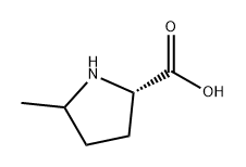 (2S)-5-Methylpyrrolidine-2-carboxylic acid Structure