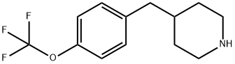 4-(4-Trifluoromethoxybenzyl)piperidine Structure