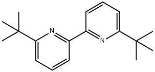 6,6'-DI-TERT-BUTYL-2,2'-BIPYRIDINE 化学構造式