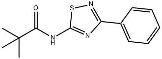 2,2-dimethyl-N-(3-phenyl-1,2,4-thiadiazol-5-yl)propanamide|