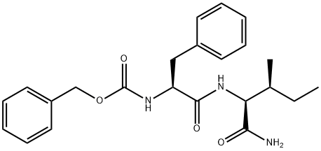 CARBOBENZYLOXYPHENYLALANYLISOLEUCINAMIDE Structure