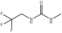 Urea, N-methyl-N'-(2,2,2-trifluoroethyl)- Structure