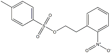 2-(2-nitrophenyl)ethyl 4-methylbenzene-1-sulfonate,69628-96-2,结构式