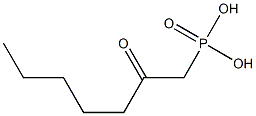 (2-Oxo-heptyl)phosphonic acid,69639-73-2,结构式