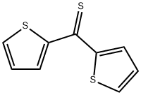 Methanethione, di-2-thienyl- Structure
