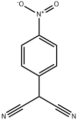 2-(4-NITROPHENYL)MALONONITRILE, 7077-65-8, 结构式